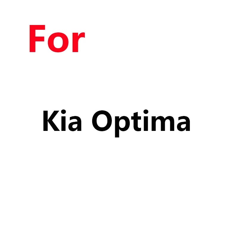 Cawanerl автомобильный чехол Защита от солнца, дождя, снега пылезащитный чехол солнцезащитный козырек для Kia Cerato Sportage Soul Optima Ceed K9 Picanto Rondo - Название цвета: For Kia Optima