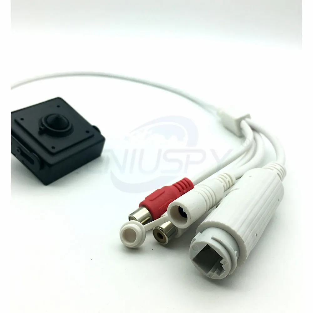 Danale App квадратный H.265/H.264/MJPEG 4MP Poe Мини ip-камера контактный отверстие с Auido вход и выход для промышленности и ATM P2P Onvif 2,4