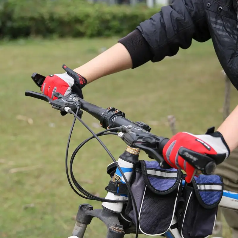 1 пара ветрозащитные велосипедные перчатки Unsiex зимние мотоциклетные MTB спортивные перчатки с сенсорным экраном guantes ciclismo