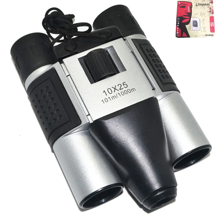 

New 1.3MP CMOS Sensor 10X25 Digital Telescope Camera 101m/1000m Binoculars Tourism Hunting Photo DVR Video Recording Support TF