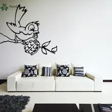 YOYOYU Wall Decal Vinyl Wall Sticker Bird Decor Street Graffiti DIY Removeable Home Decor Sticker YO407 sweet bird cage pattern removeable waterproof decorative wall sticker