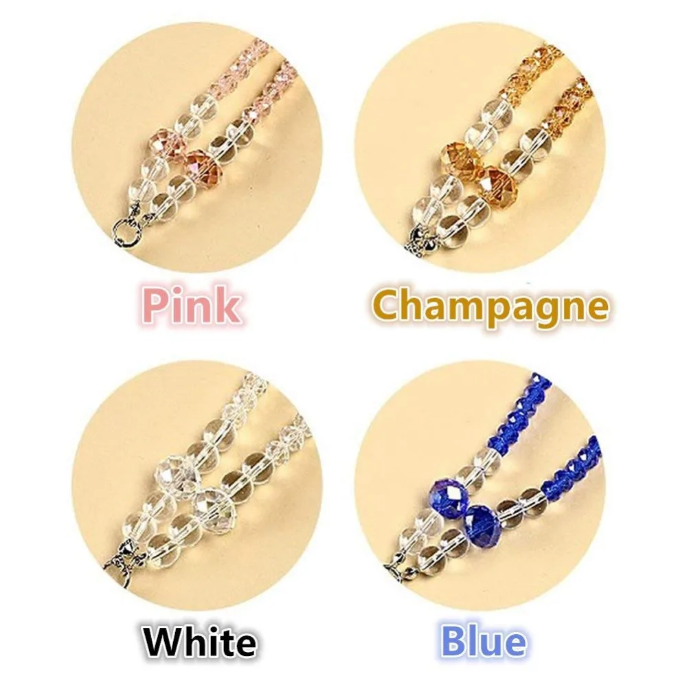 Ascromy Bling Crystal Mobile Phone Lanyard Neck Strap Cute For iPhone ID Card Key Keycord Nekband Keychain Necklace Holder Porta (6)