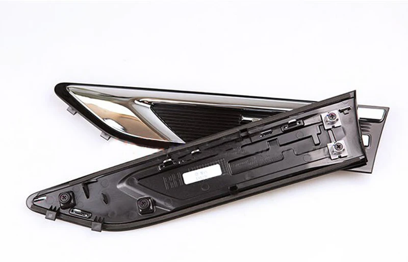 2 шт. хром+ черный Turbo 2,0 T сбоку значок в виде крыла автомобиля Накладка для Kia K5 Оптима 2011