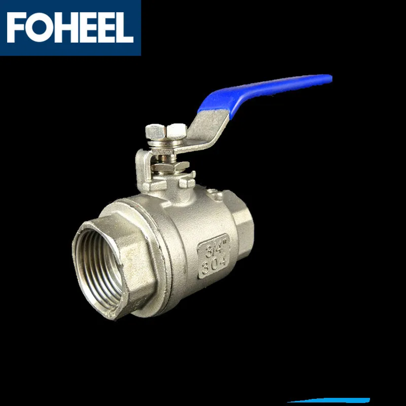 

Stainless steel two-piece threaded ball valve numerical control valve threaded water valve switch
