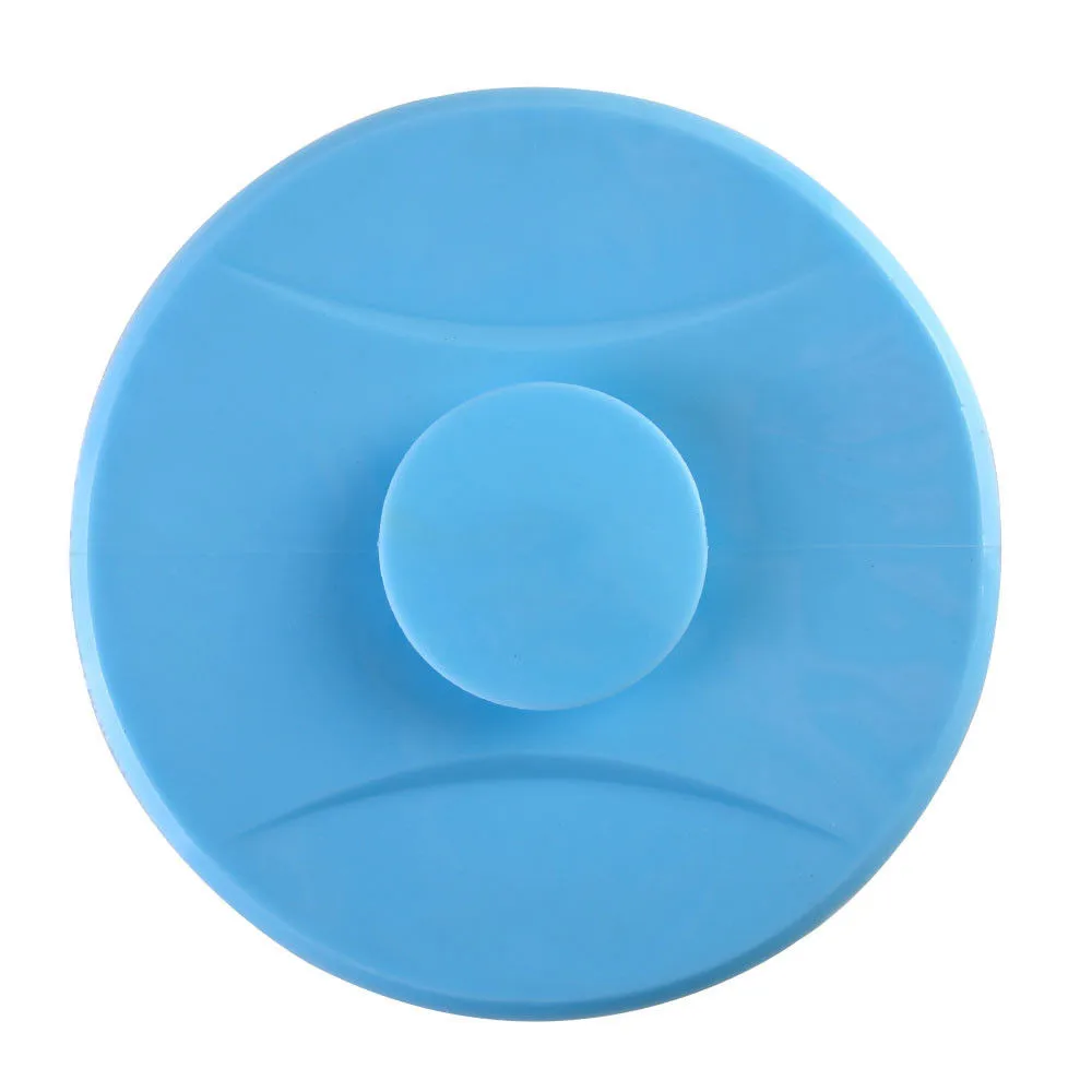 Универсальный пол Штепсель кухонная ванна раковина силиконовая затычка для раковины инструмент kichen passoire кухня coladores 10,5 см - Цвет: Blue
