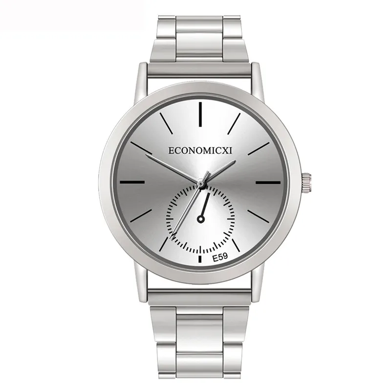 Повседневные женские наручные часы высококачественные кварцевые из нержавеющей
