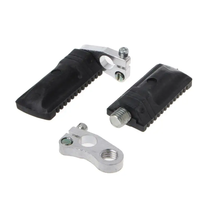 

New 1 Pair Motorcycle Motorbike Pedals Foot Pegs Rest Footrests Footpegs For 47/49cc Pocket Dirt Bike Mini Moto Quad ATV