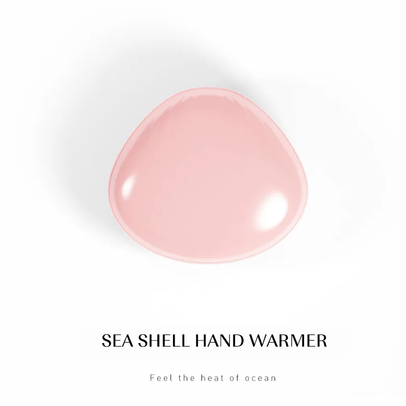 Sea shell основа грелки для рук, usb портативная зарядка мини теплые детские, с зеркалом для макияжа мобильных устройств теплая зима