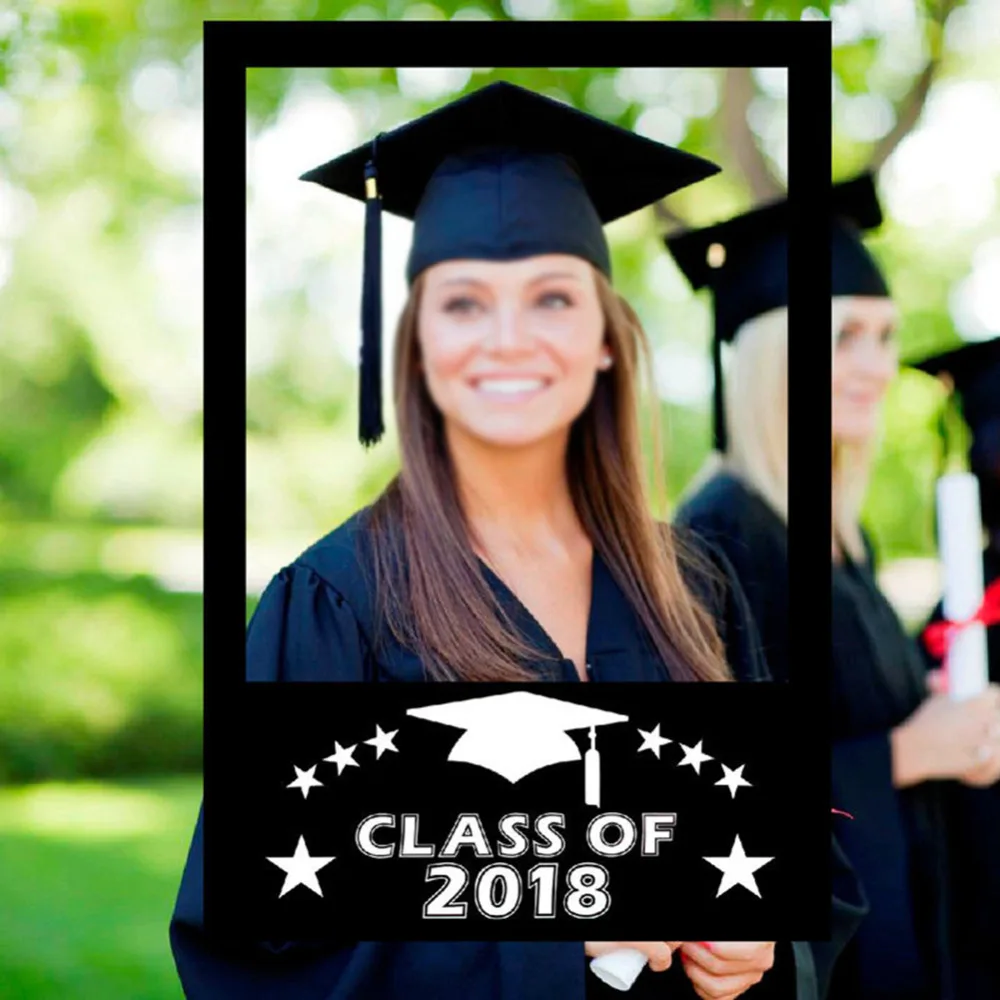 Graduation-Photo-Booth-Props-Party-Masks-Mustache-On-Stick-Class-Grad-Party селфи! Успей купить! реквизит