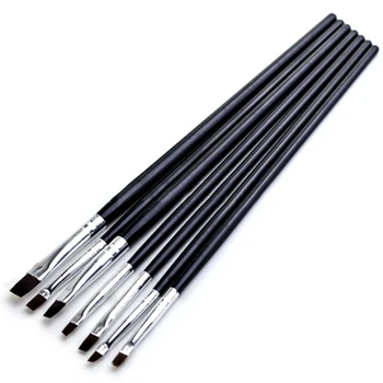 

7pcs/set Hot sale Nail Art Pen Set Painting Brush Kit Drawing Striping Liner Multifunctional Painting Tools