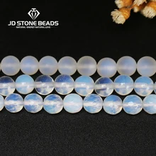 Цена по прейскуранту завода натуральный матовый белый опал бусины 4-14 мм персонализированные модные ручной работы украшения граненые камни для изготовления ювелирных изделий