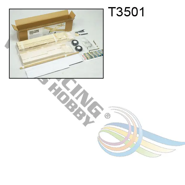 RC самолет Balsa деревянный самолет модель Astro Junior 1,4 м лазерная резка модель самолета RC электрическая и Газовая мощность RC модель аэроплана комплект T35 - Цвет: T3501
