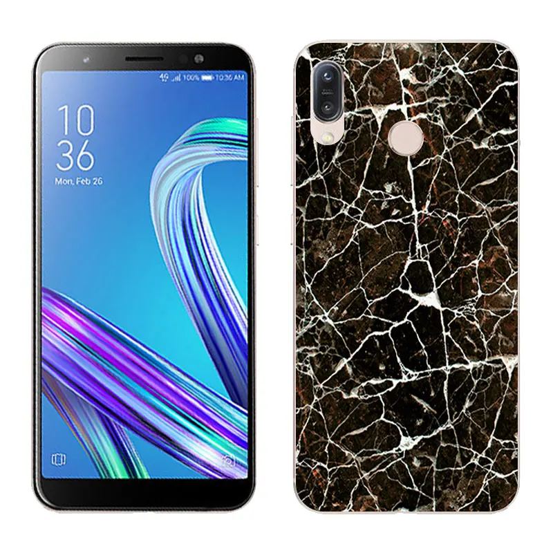 24 Для Asus Zenfone Max M1 ZB555KL 5,5 дюймов мягкие силиконовые чехлы для телефонов с изображением слона роспись для ASUS ZB555KL чехол на заднюю панель телефона Капа - Цвет: 24