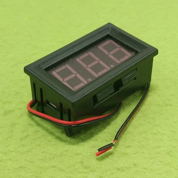 

10pcs/lot Digital tube DC voltage meter 0.56 inch LED digital voltmeter DC4.5V-30.0V reverse polarity protection