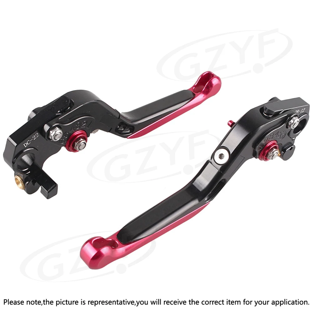 GZYF пара Выдвижная сцепные рычаги комплект для DUCATI S4RS и 1198/999/749/S/R и 848/EVO и монстр 1200 S Регулируемая Складная