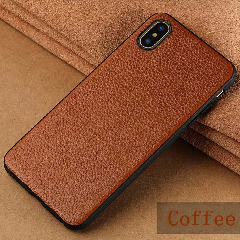 03-Shallow coffee Wangcangli брендовый чехол для телефона зернистый чехол для телефона для iphone 6s чехол для телефона полностью ручной работы на заказ - Цвет: 03-Shallow coffee