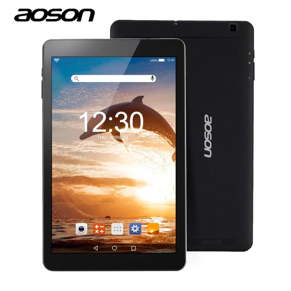 Fast speed Aoson R101 2GB RAM 16GB ROM 10.1 inch Android 6.0 Tablet PC Quad Core 1280*800 IPS Screen Wifi GPS Netbook Black