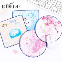 DUGUO симпатичные канцелярские принадлежности Kawaii наждачная бумага коврик для мыши офисные аксессуары мультяшный Настольный декоративный коврик креативные офисные принадлежности