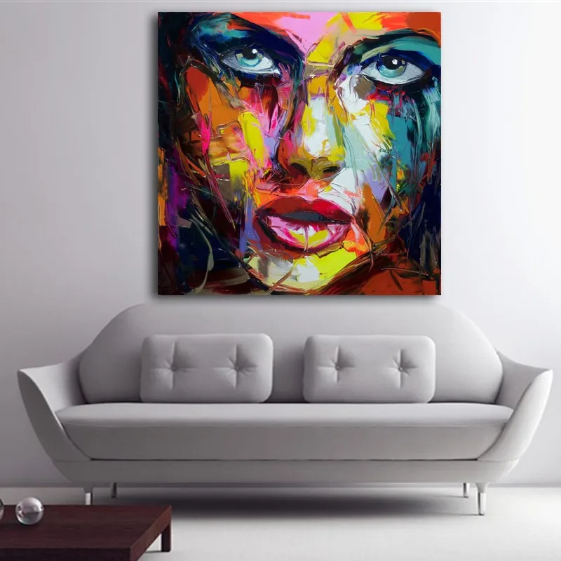 Французский Nielly Jordon картина маслом холст картины для гостиной настенный постер и