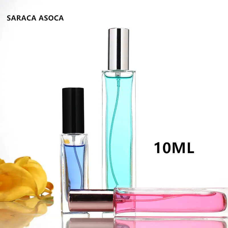 

20pcs/lot 10ml Empty Perfume Bottles Atomizer Spray Glass Refillable Bottle Spray Scent Case &Traveler Metal Spray Atomizer