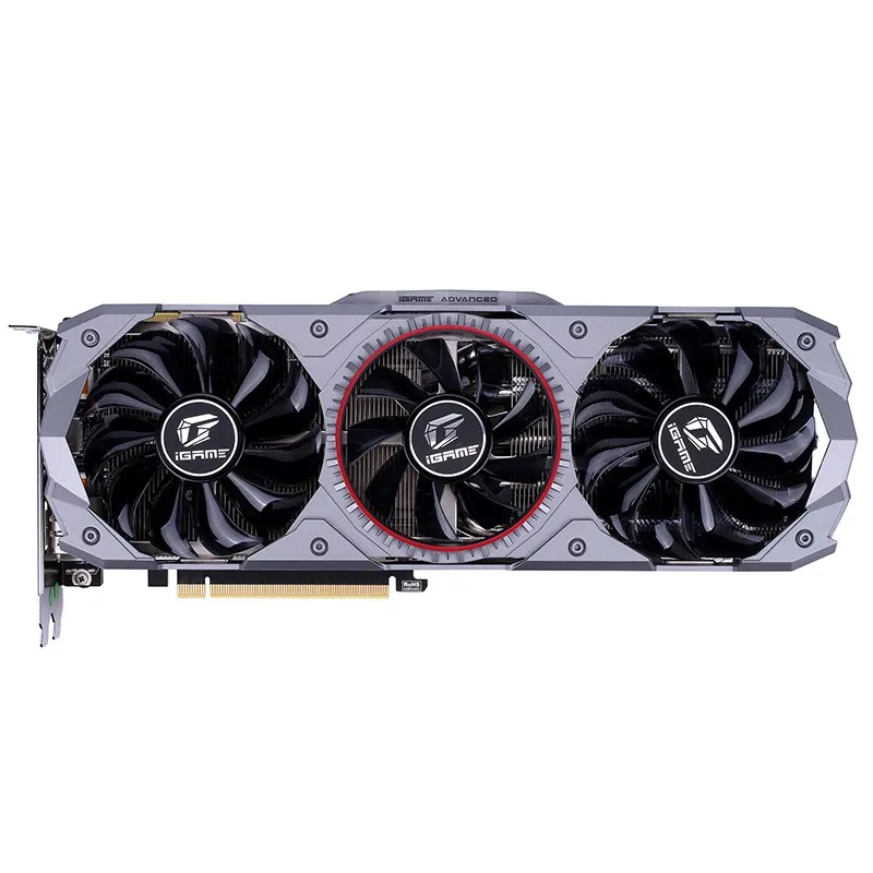 Графическая карта iGame GeForce RTX 2080 AD Lite V2 для настольной игры 8 Гб GDDR6 1515-1710 МГц PCI-E3.0X16 видеокарта NVIDIA