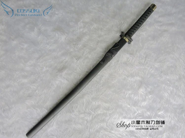 

High Quality Bleach Matsumoto Rangiku Zanpakutou Hai Neko Katana Prop Samurai Sword Weapon Wooden Blade 104CM Cosplay Prop