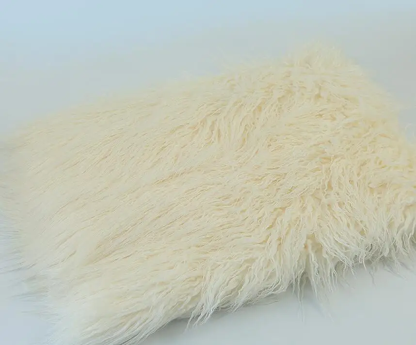 Ivory D& J 75x50 см одеяло для фотосъемки реквизит из искусственного меха набивное одеяло фоновое детское фото мягкое одеяло Новорожденный ребенок реквизит для фотосъемки - Цвет: Ivory