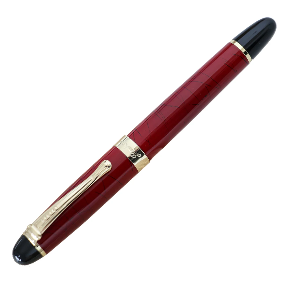 Red Coral Jinhao 450 высококачественная металлическая шариковая ручка класса люкс 0,5 мм перо Шариковая ручка для письма офисные школьные принадлежности канцелярские принадлежности Caneta - Цвет: Red Coral