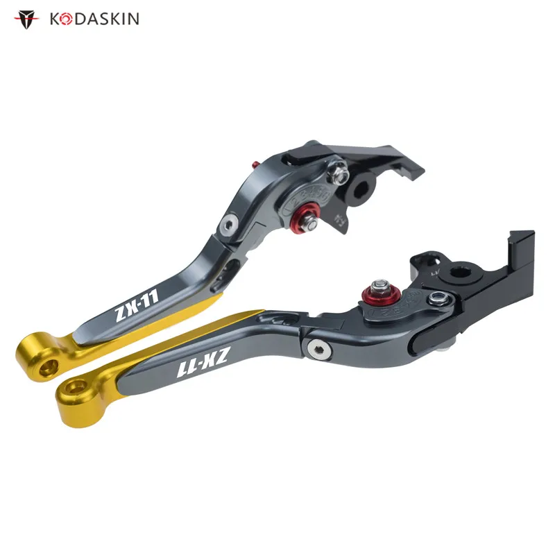 KODASKIN сцепные рычаги для KAWASAKI ZX1100/ZX-11 1990-2001 складной выдвижной рычаги для мотоциклов