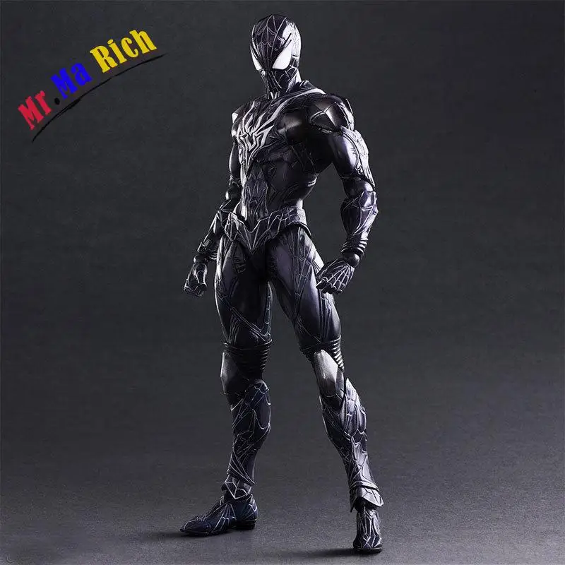 PLAY ARTS KAI Variant Marvel черная Фигурка Человека-паука, игрушка, кукла, 3D модель