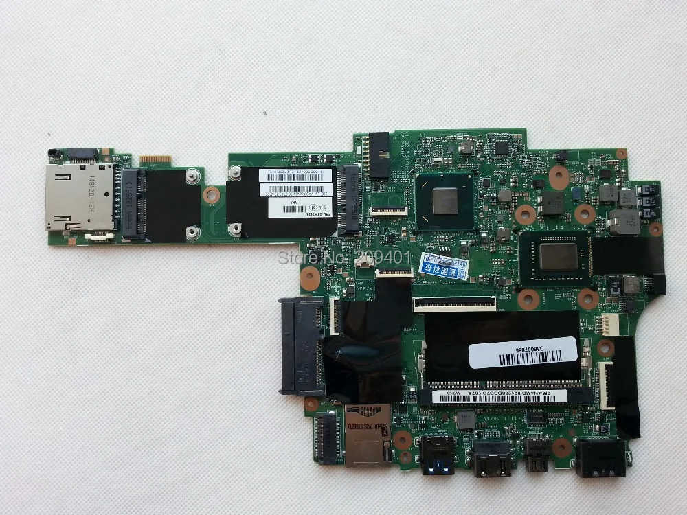 Free shipping For Lenovo ThinkPad X1 Laptop font b Motherboard b font Mainboard With i5 2520M