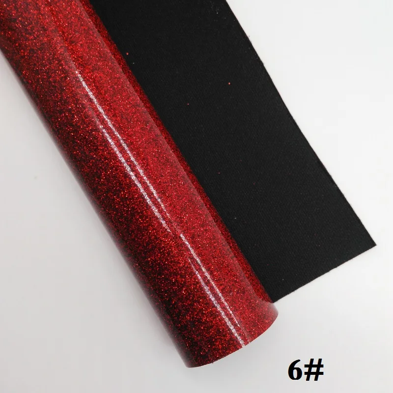 Glitterwishcome 21X29 см A4 размер винил для бантов гладкая блестящая кожа Fabirc искусственная кожа листы для бантов, GM355B - Цвет: 6