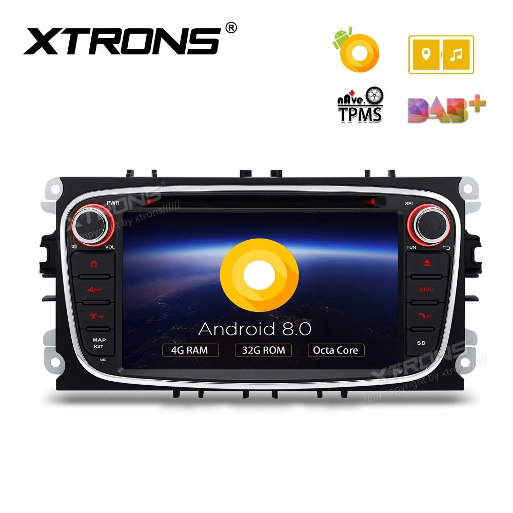 Perfect Android 8.0 Oreo OS 7" Car DVD Multimedia Navigation GPS Radio for Ford Focus II 2008-2011 & C-Max 2008-2011 & S-Max 2008-2011 1