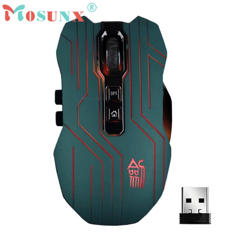 

Optical 2.4G USB Wireless Gaming Mouse Top Quality New Hot 9D 3200DPI 8 Buttons Mice For DotA FPS Laptop PC Gamer Rato 17July10