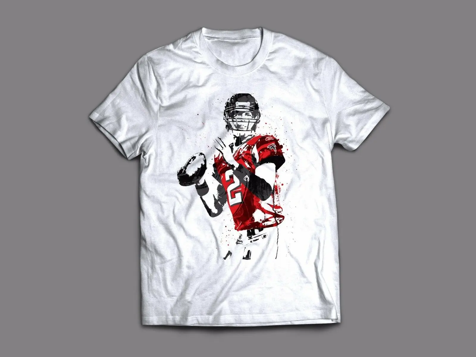 FALCON'S MATT RYAN TEAM на заказ * Старый SKOOL *** Мужская футболка *