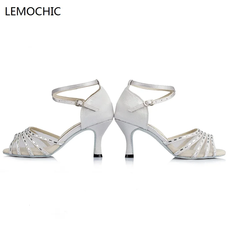 

LEMOCHIC lady ballroom latin jazz belly cha-cha dancing ballroom samba rumba pole salsa tango arena dance shoes low price