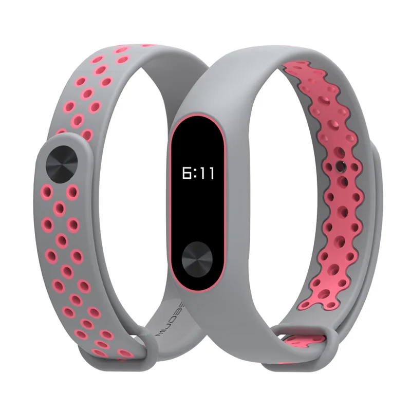 Браслет mi Band 2 наручный ремешок браслет часы mi band аксессуары умный Браслет спортивный силиконовый ремешок для Xiaomi mi ремешок 2 ремешка