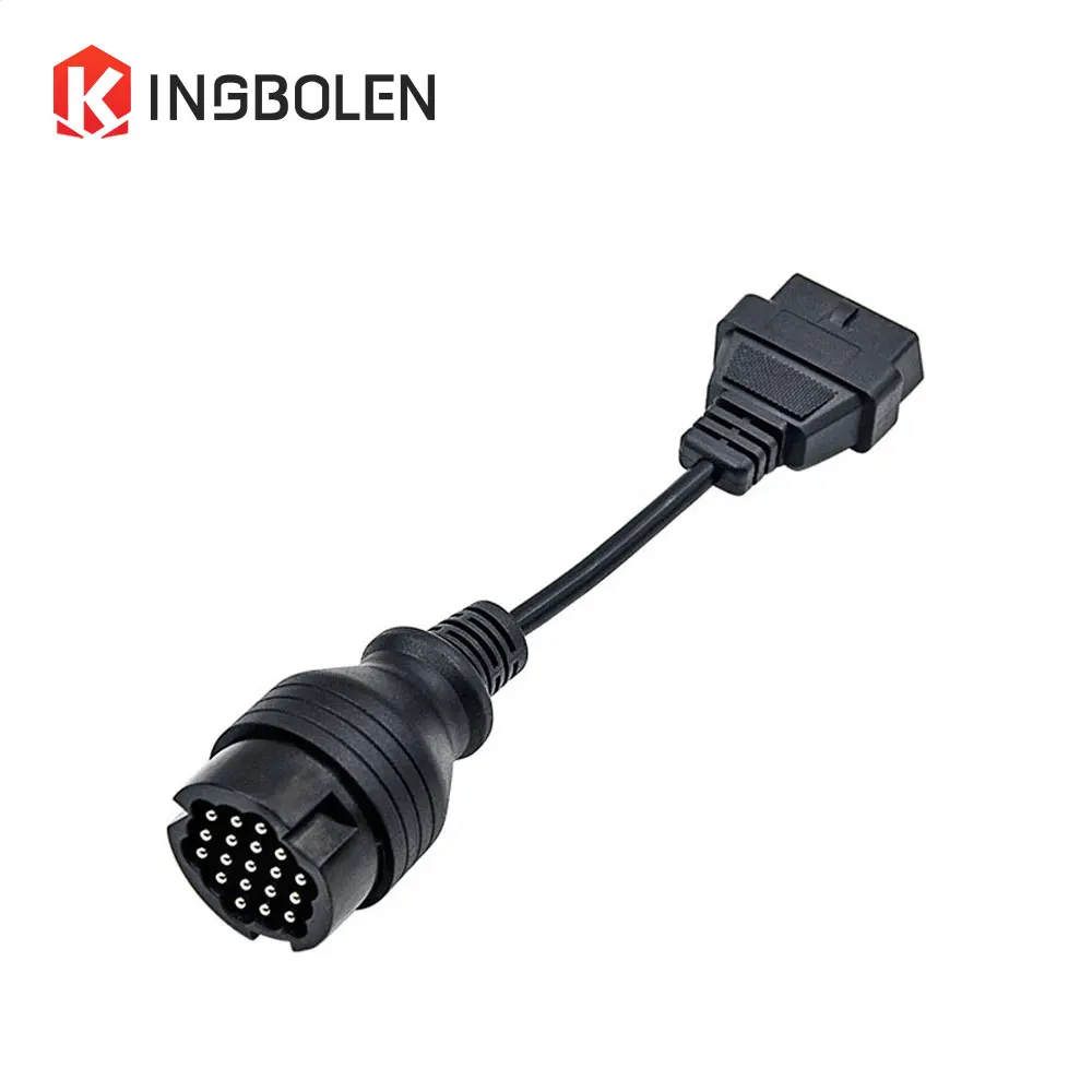 OBD кабель для Porsche 19 pin To 16 Pin OBD2 адаптер 19 pin to OBDII 16 Pin гнездовой разъем автомобильный кабель 16pin FEMALE