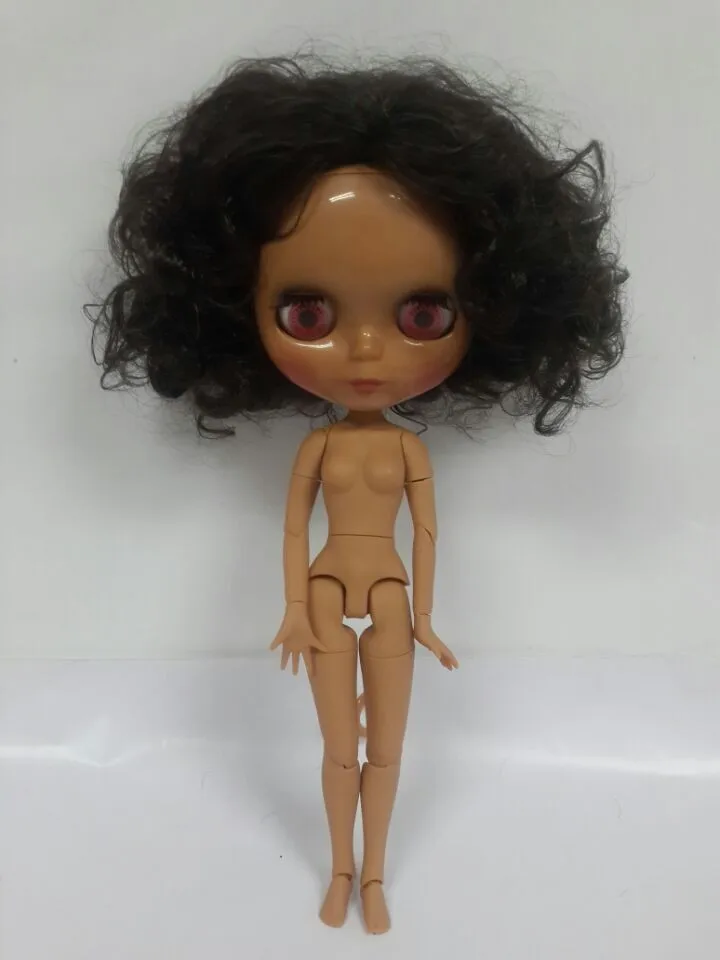 Blyth кукла с милыми вьющимися волосами