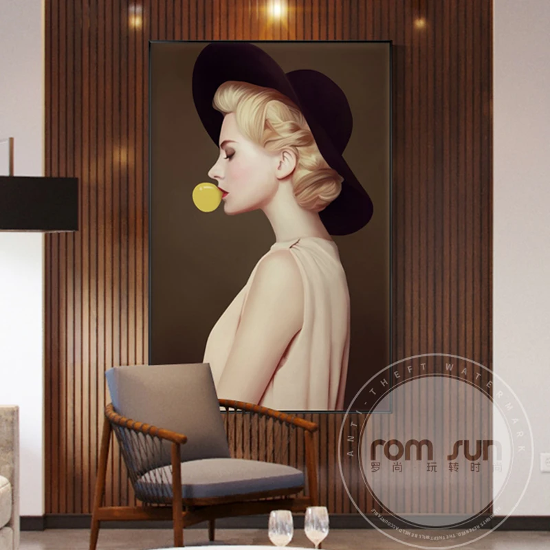 Абстрактная красота Картина на холсте современное искусство настенные картины