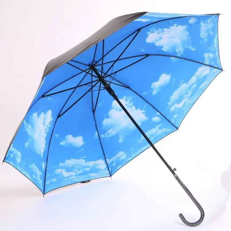 8K Black coating Anti UV Sun Umbrella Women gift Parasols Sunny And