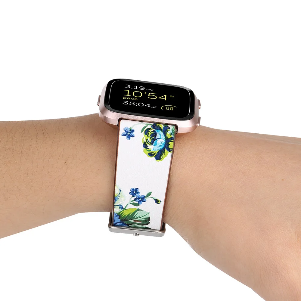 Fashion-Pattern-Leather-Strap-Replacement-Watch-Band-For-Fitbit-Versa-Jul18 (4)