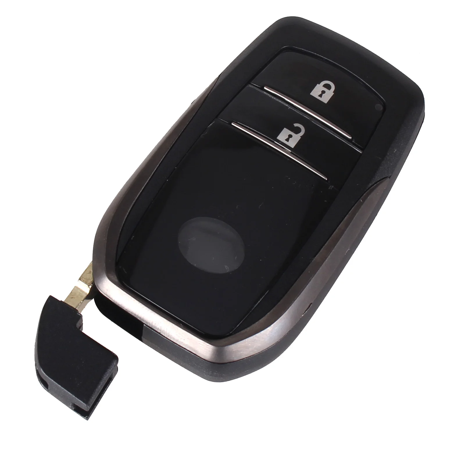 KEYYOU 2 кнопки дистанционного ключа автомобиля оболочки чехол для Toyota Camry Chr C hr Land