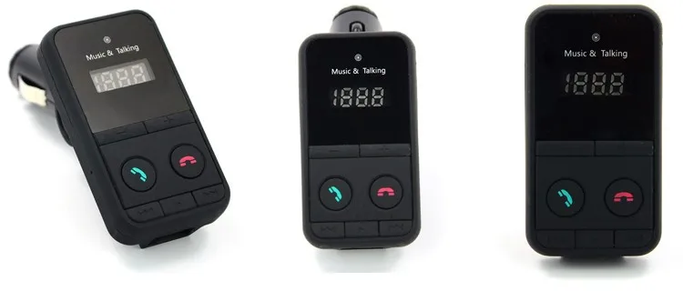 Автомобильный беспроводной Bluetooth 3,0 FM USB автомобильный громкий микрофон TF карта MP3 адаптер плеер передатчик зарядное устройство