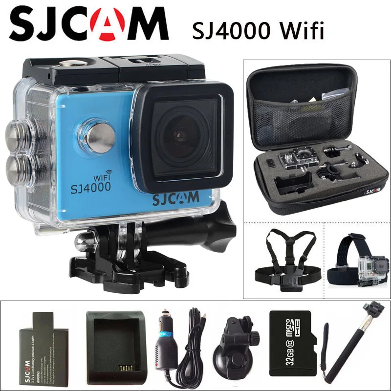 Original SJCAM SJ4000 WiFi Action Camera 2.0 inch Sports DV LCD Screen 1080P HD Diving 30M Waterproof mini Camcorder SJ 4000 Cam camera : image Original SJCAM SJ4000 WiFi Action Camera 2.0 inch Sports DV LCD Screen 1080P HD Diving 30M Waterproof mini Camcorder SJ 4000 Cam camera