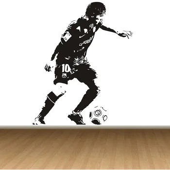 

Lionel Messi WALL STICKER Wall Decal Wall Art Wall vinyl 50x22inch