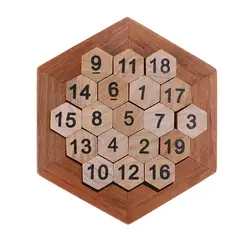 Забавные геометрический Форма количество головоломки Дети Деревянный Количество доска математические игры раннего обучения Дерево