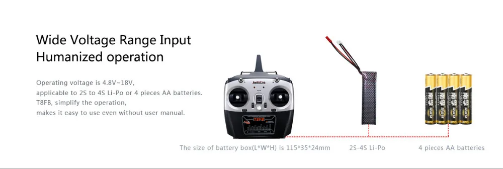 radiolink T8FB 2,4 ГГц 8ch передатчика радиоуправляемой модели R8EH комбинированный приемник дистанционное управление для RC вертолет Радиоуправляемый квадрокоптер из набора «сделай сам» самолет