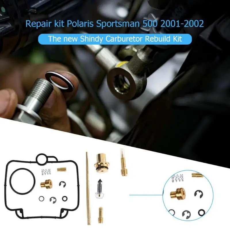 Для Polaris Sportsman 500 HO ремонт карбюратора комплект 2001-2002 Инструменты для ремонта