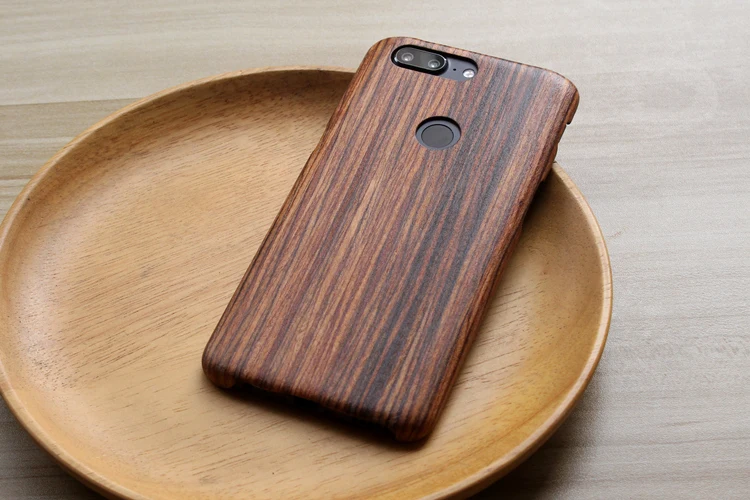 Unibay oneplus 5 т случай натуральное дерево чехол для One plus 5 т 6 т жесткий противоударный чехол матовая царапинам oneplus 6 Чехол дерево